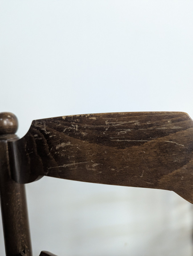Séries de 8 chaises paillées