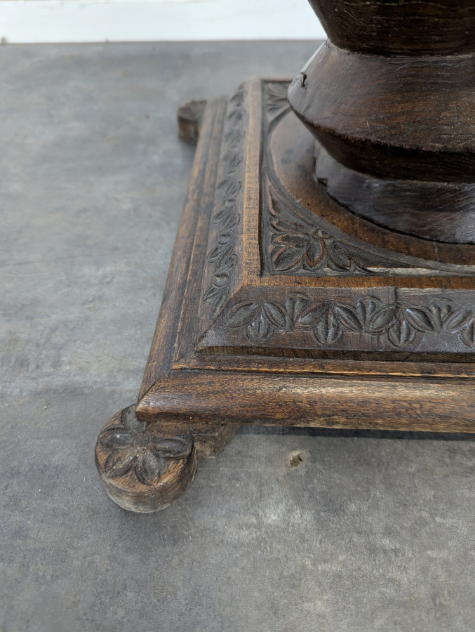 Paire de colonnes visse de pressoir