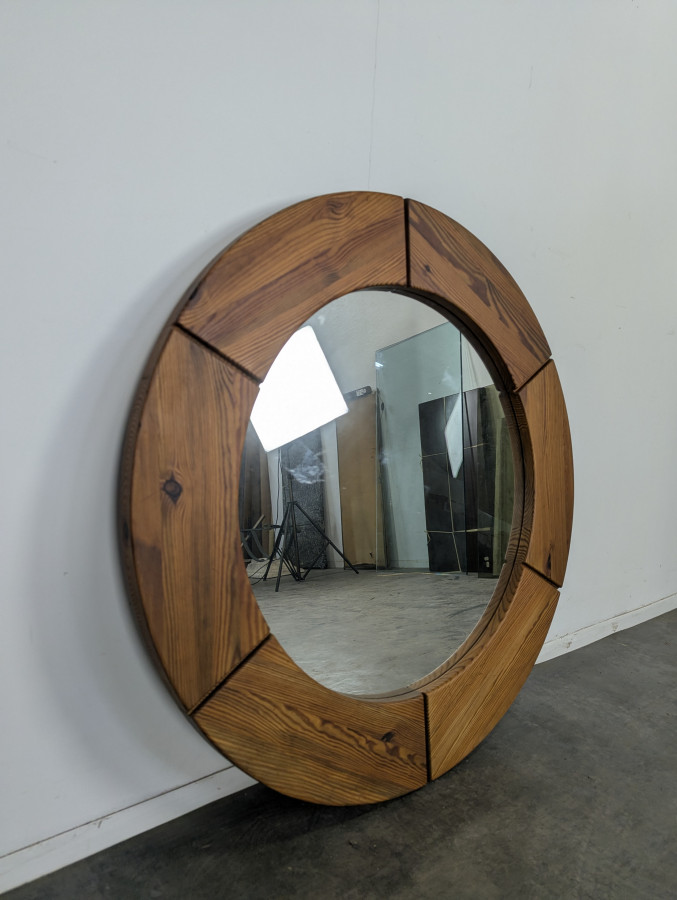 Miroir Suédois en pin Glasmäster Markaryd