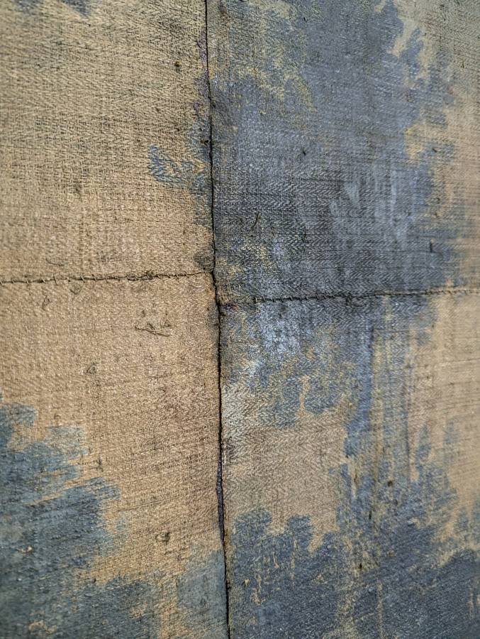 Grande Huile Sur Toile dans le goût Du XVIIIeme Siècle à décor de scène galantes