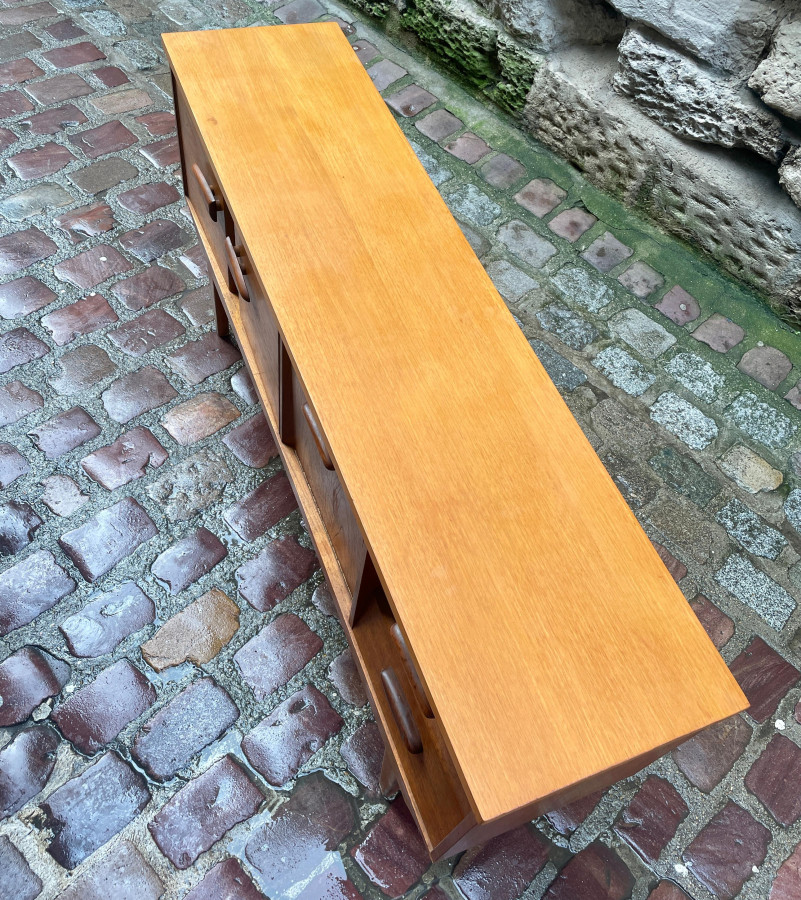 Enfilade style scandinave en teck des années 60