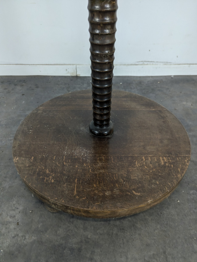 Lampadaire brutaliste dans l'esprit de Dudouyt
