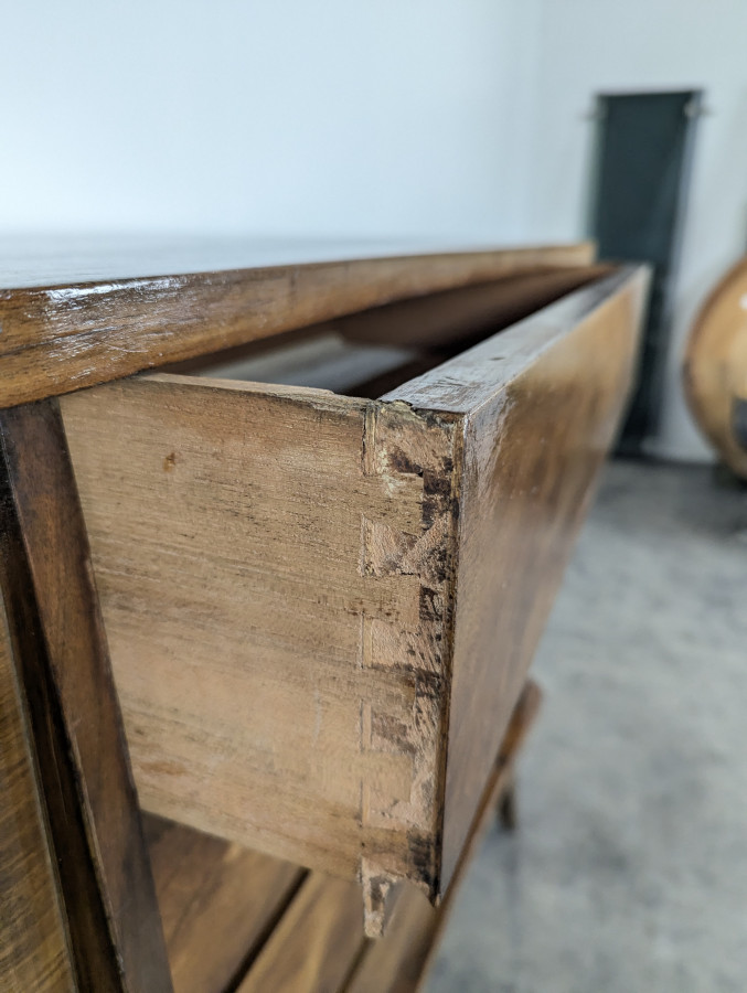Commode d'époque Reconstruction en Acajou
