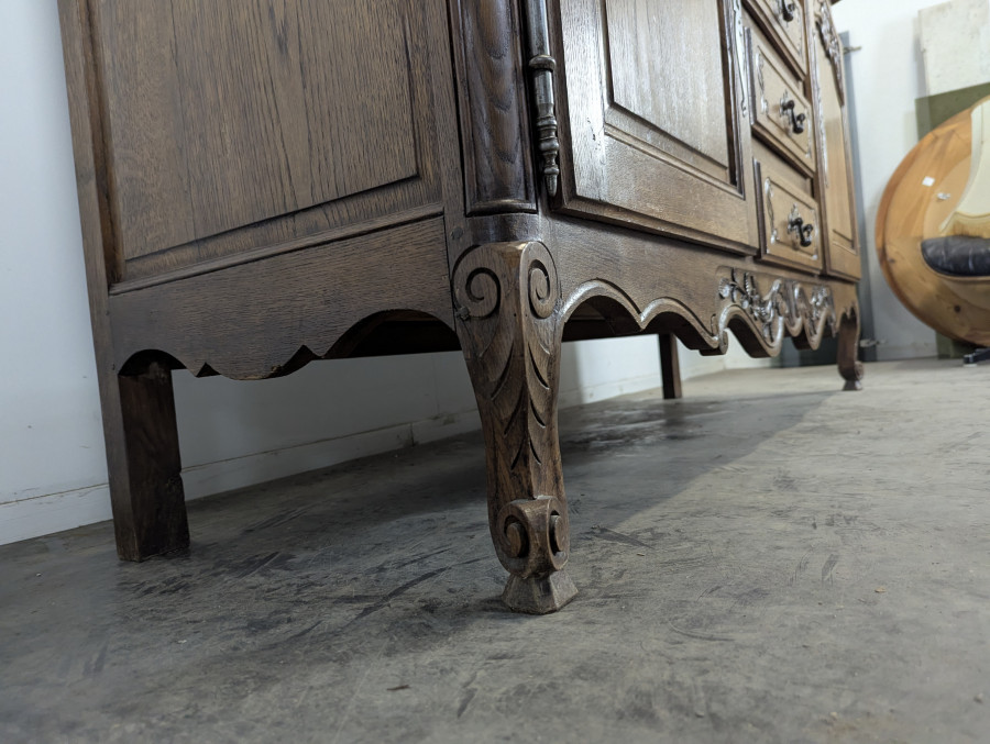 Buffet Normand sculpté Néo rustique