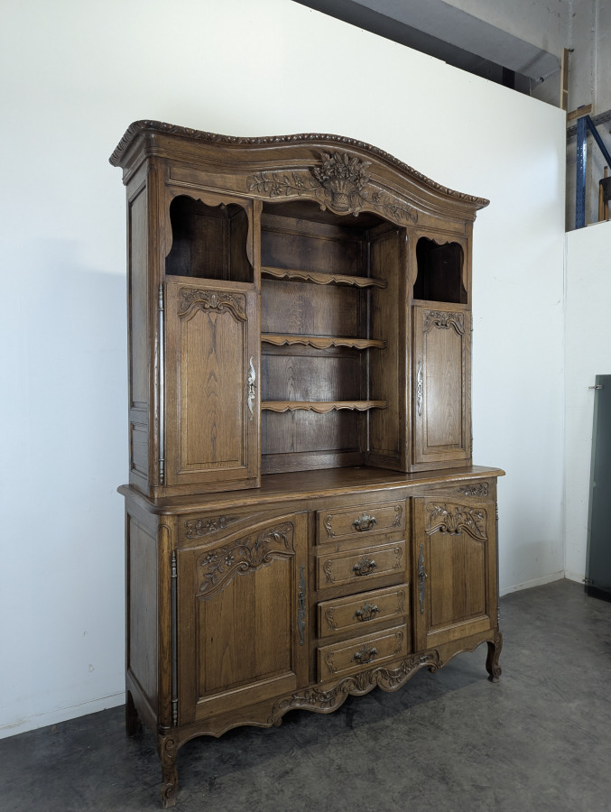 Buffet Normand sculpté Néo rustique