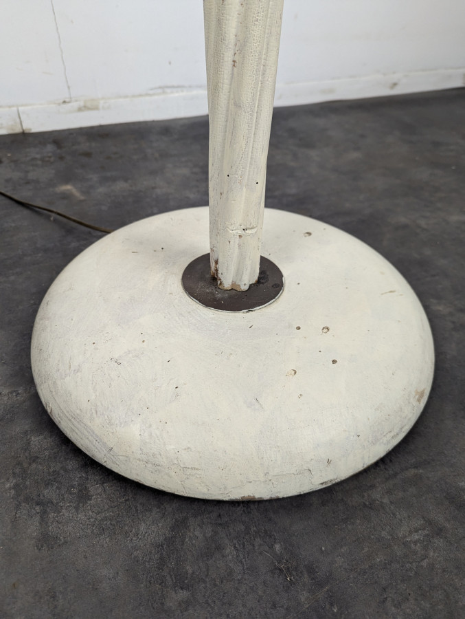 Lampadaire des années 50 abat jour en Albâtre