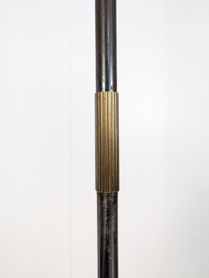 Lampadaire Maison Arlus 1960 Métal et Laiton