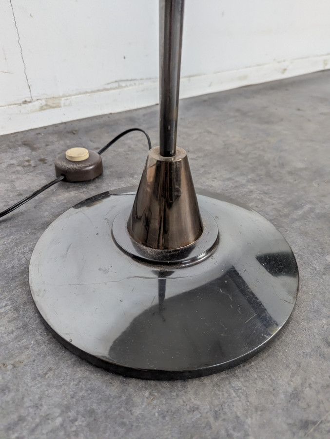 Lampadaire Maison Arlus 1960 Métal et Laiton