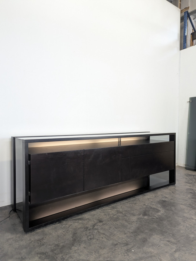 Enfilade Roche Bobois modèle Glassbox