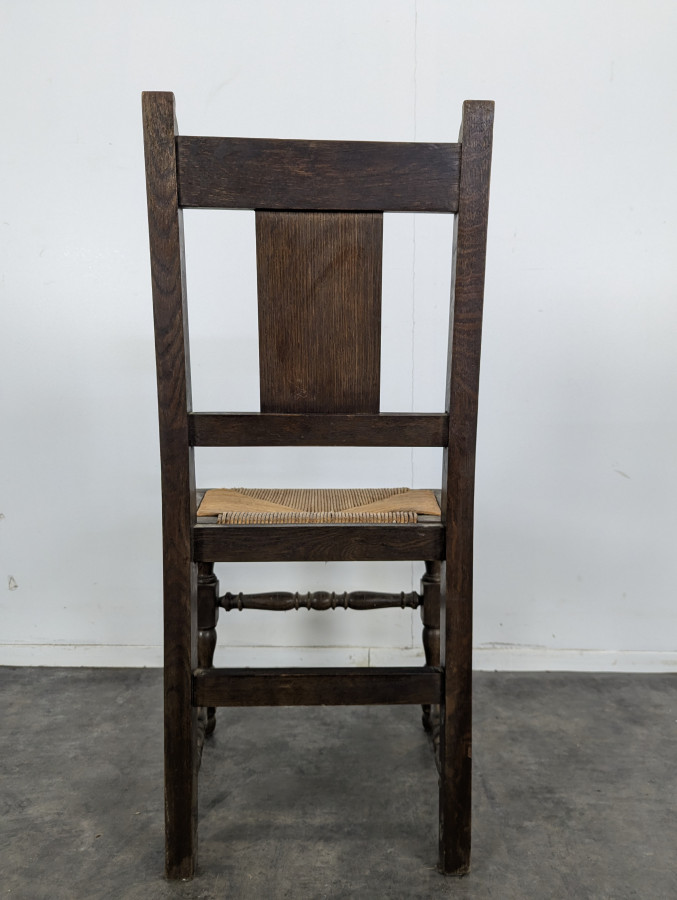 Série de 6 chaises dans le style de Dudouyt