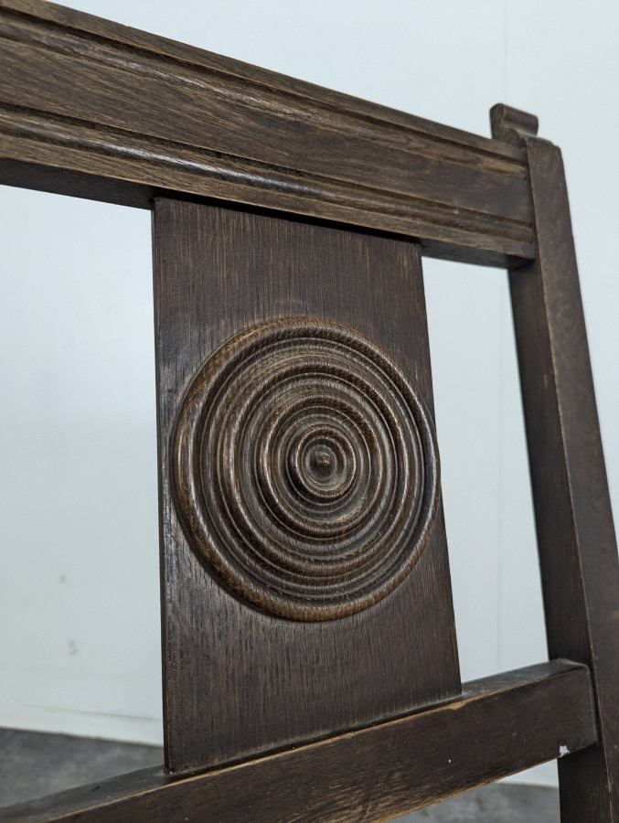 Série de 6 chaises dans le style de Dudouyt