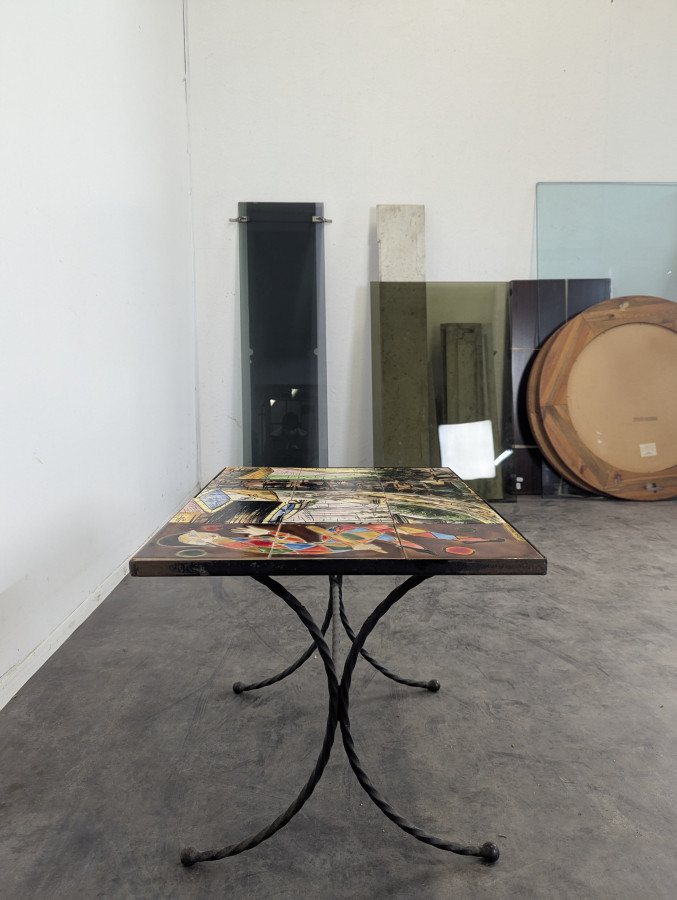 Table basse Arlequin Vallauris