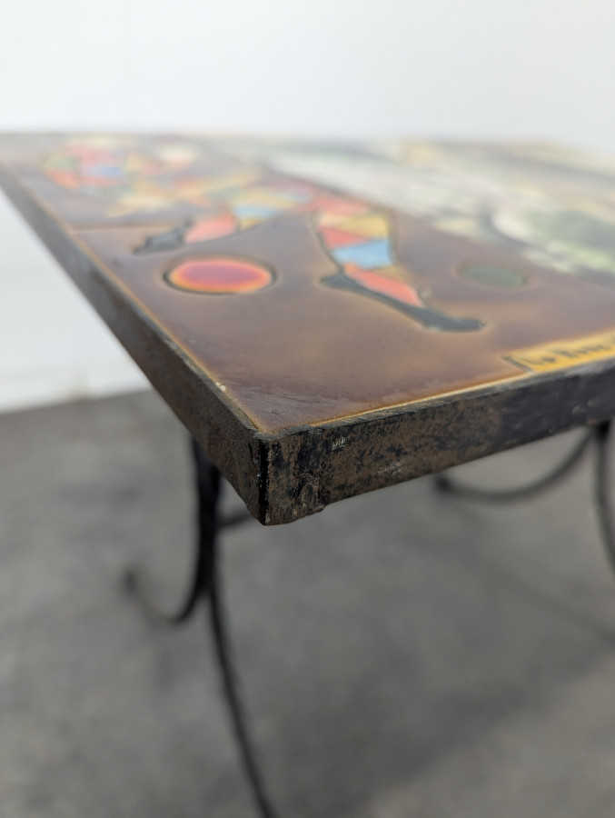 Table basse Arlequin Vallauris