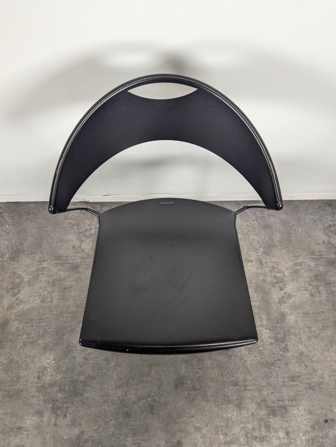 Série de 4 chaises Juliette de Hannes Wettstein pour Baleri Italia