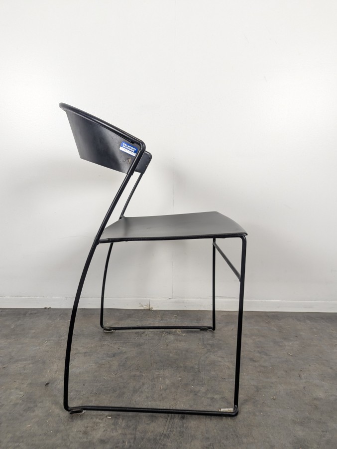 Série de 4 chaises Juliette de Hannes Wettstein pour Baleri Italia