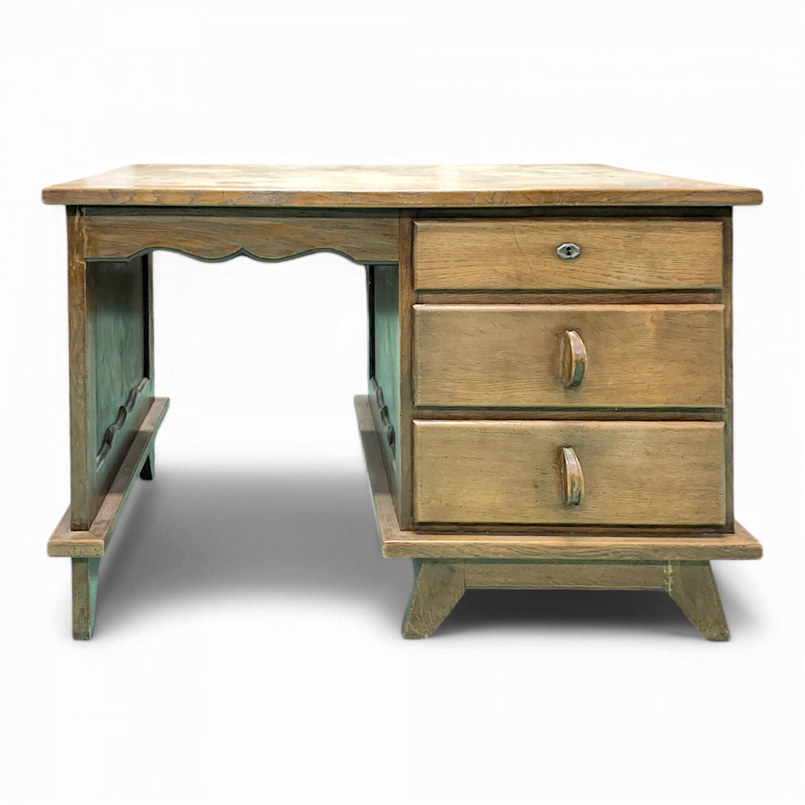 Petit bureau années 40 en chêne