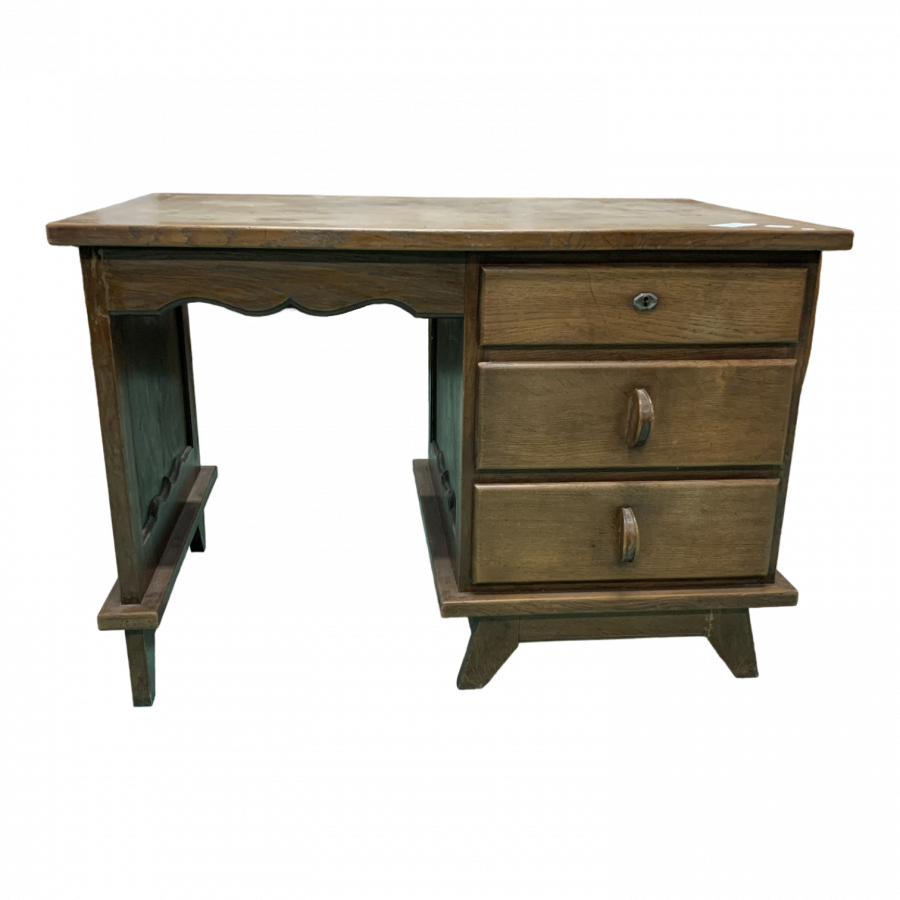 Petit bureau années 40 en chêne