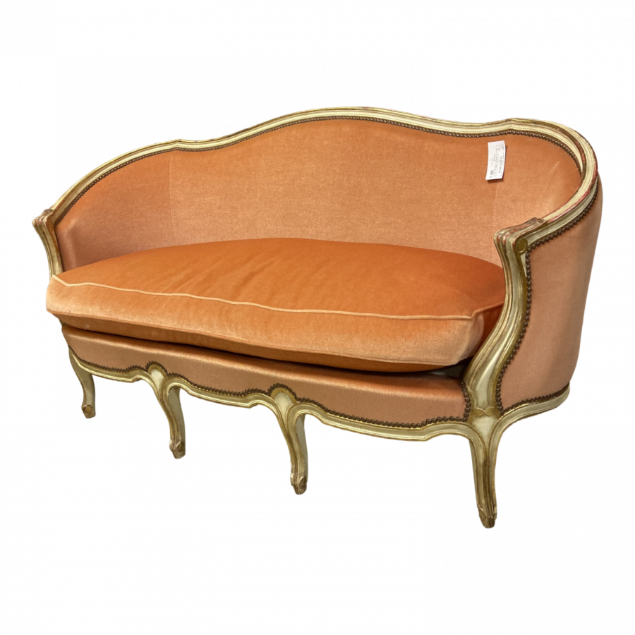 Petite banquette de style Louis XV