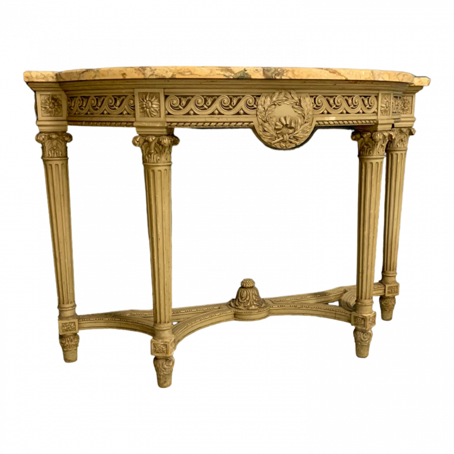 Jolie console de style Louis XVI