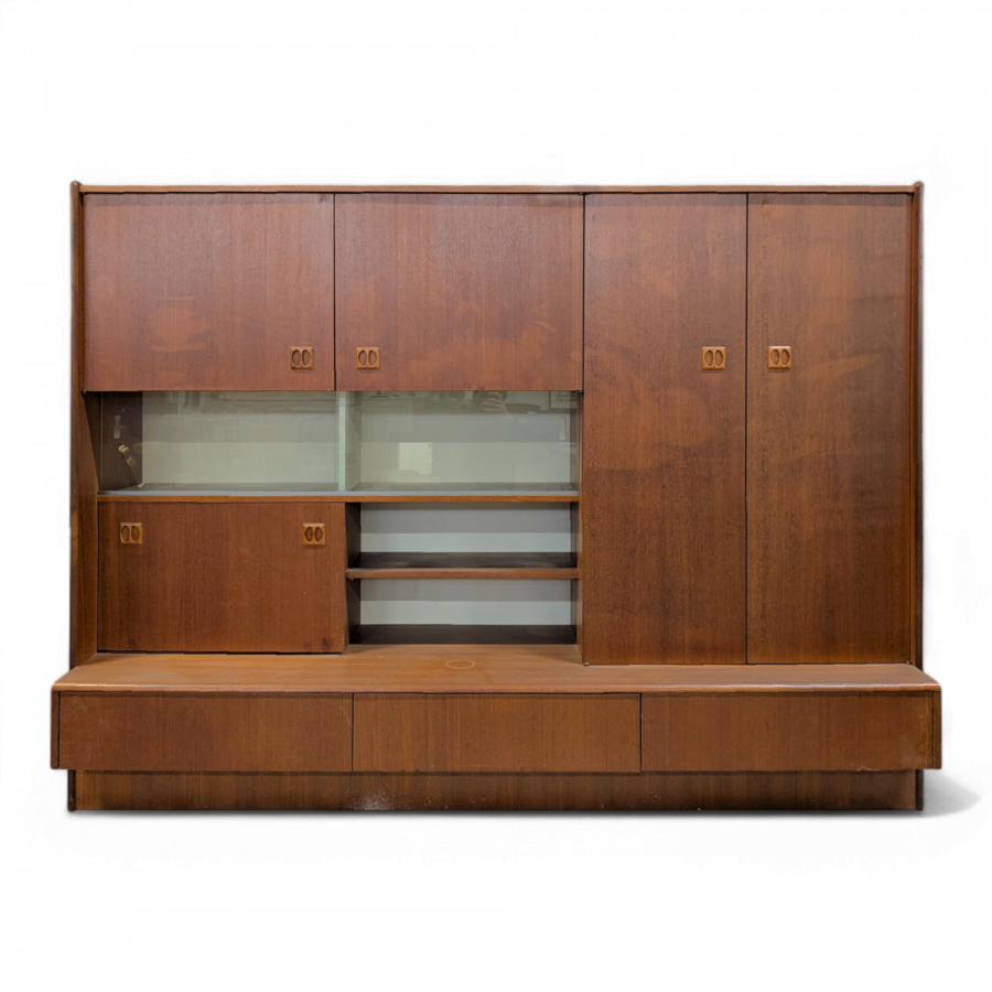 Buffet living scandinave en teck
