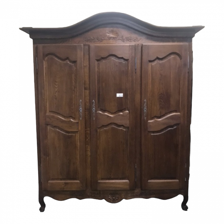 Grande armoire en chêne massif