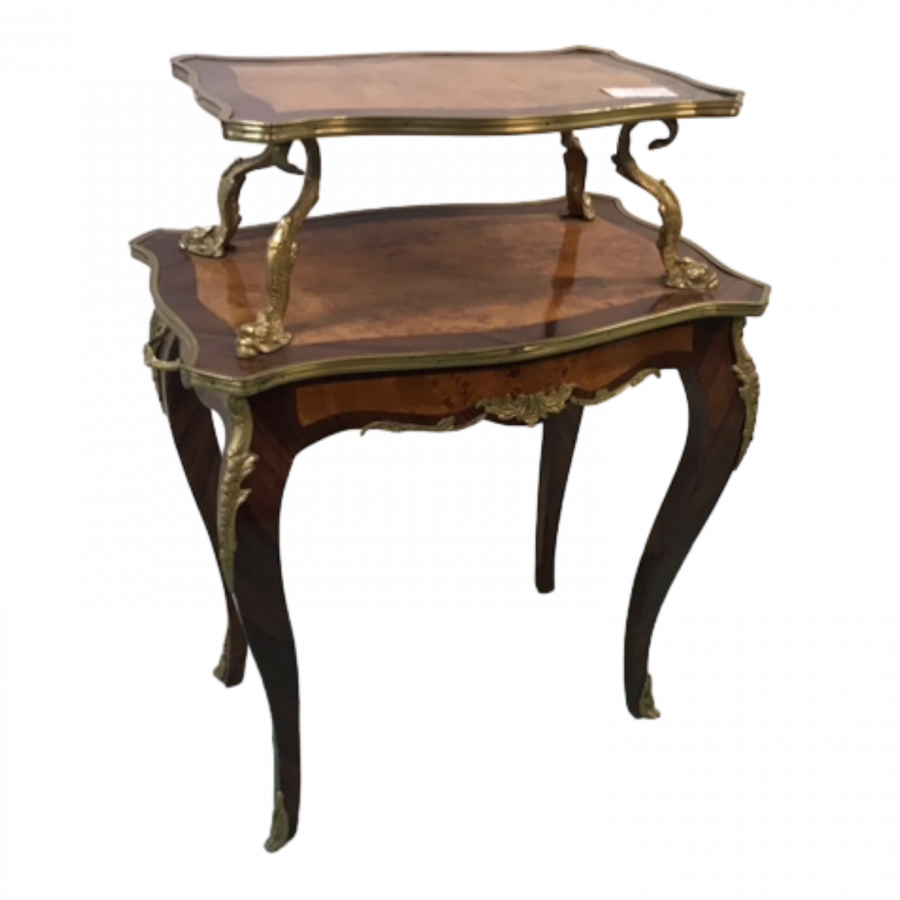 Table à Thé Marqueterie style Napoléon III