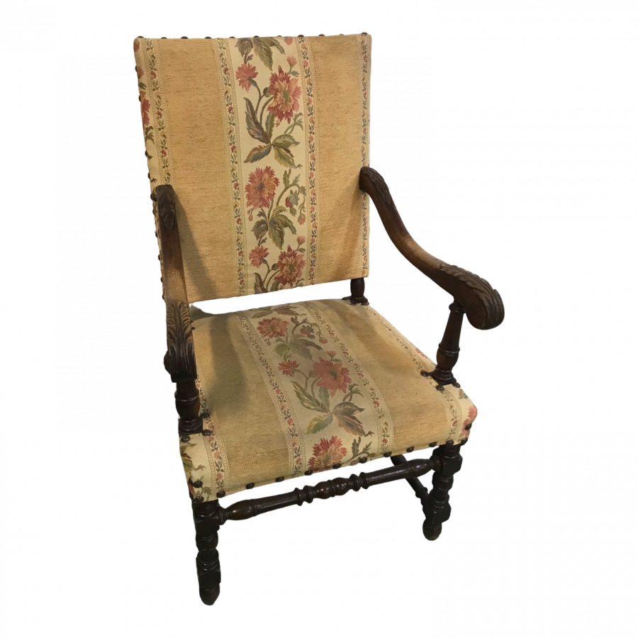 Fauteuil de style Louis XIII