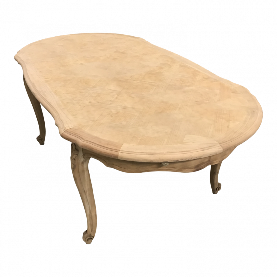 Table en Merisier décapée