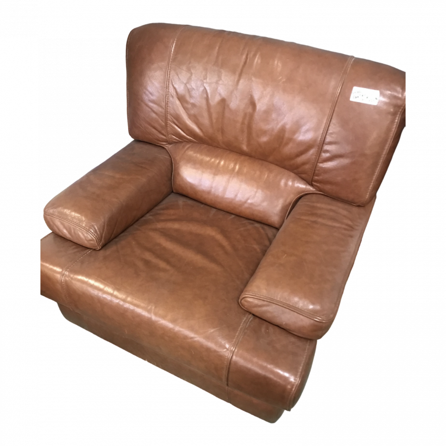 Fauteuil en cuir