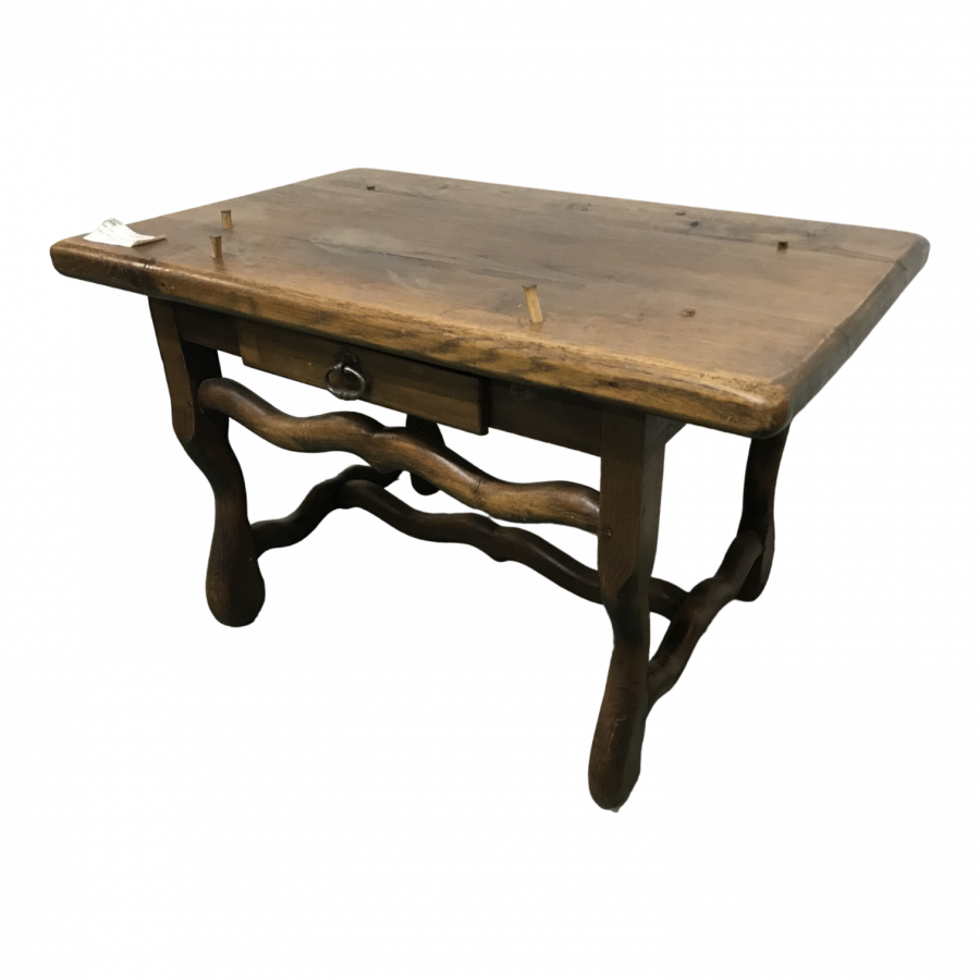 Table basse os de mouton