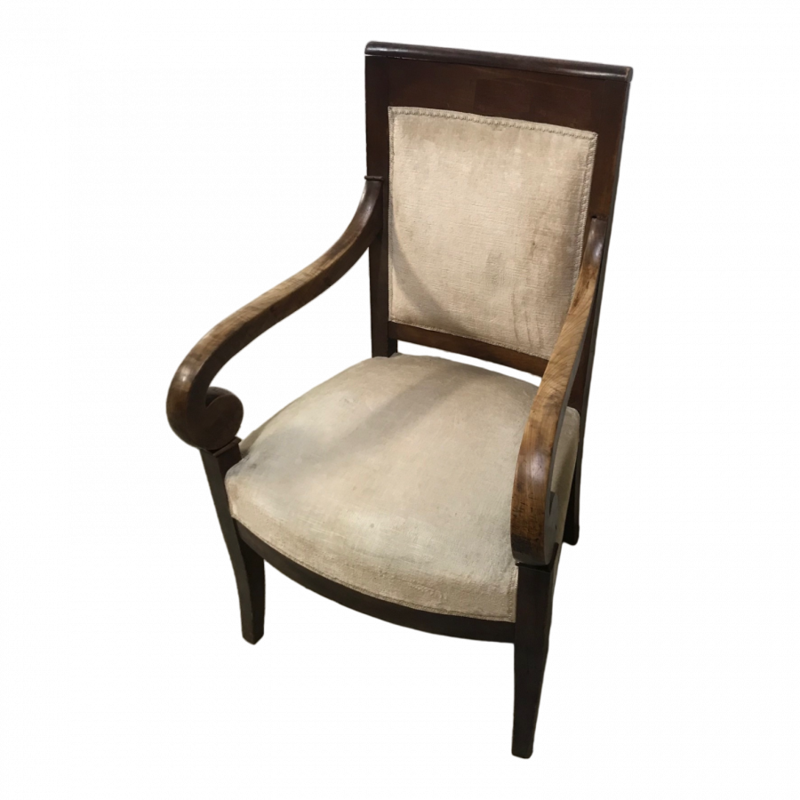 Fauteuil en merisier