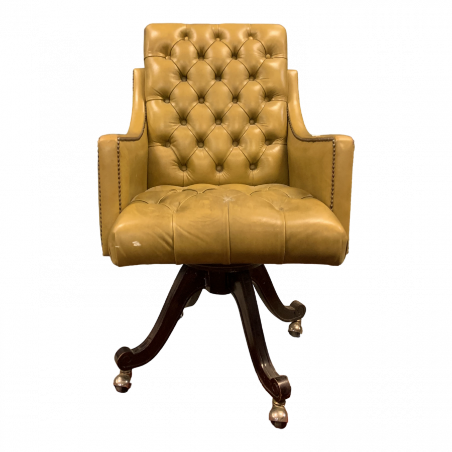 Fauteuil de bureau chesterfield