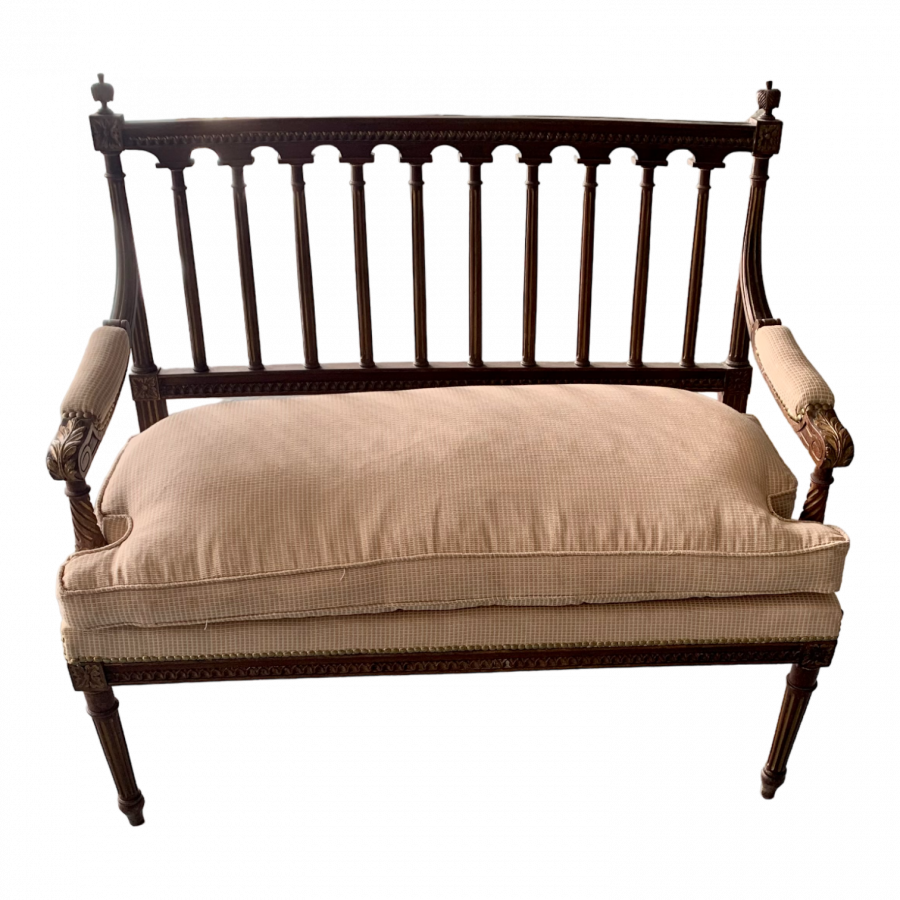 Banquette de style Louis XVI