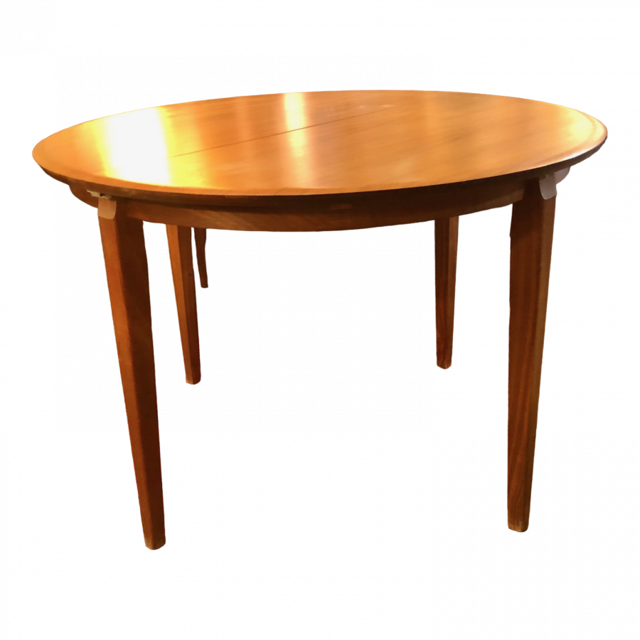 Belle table scandinave à allonge portefeuille