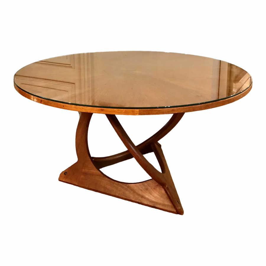 Table basse danoise de Holger Georg Jensen pour Kubus