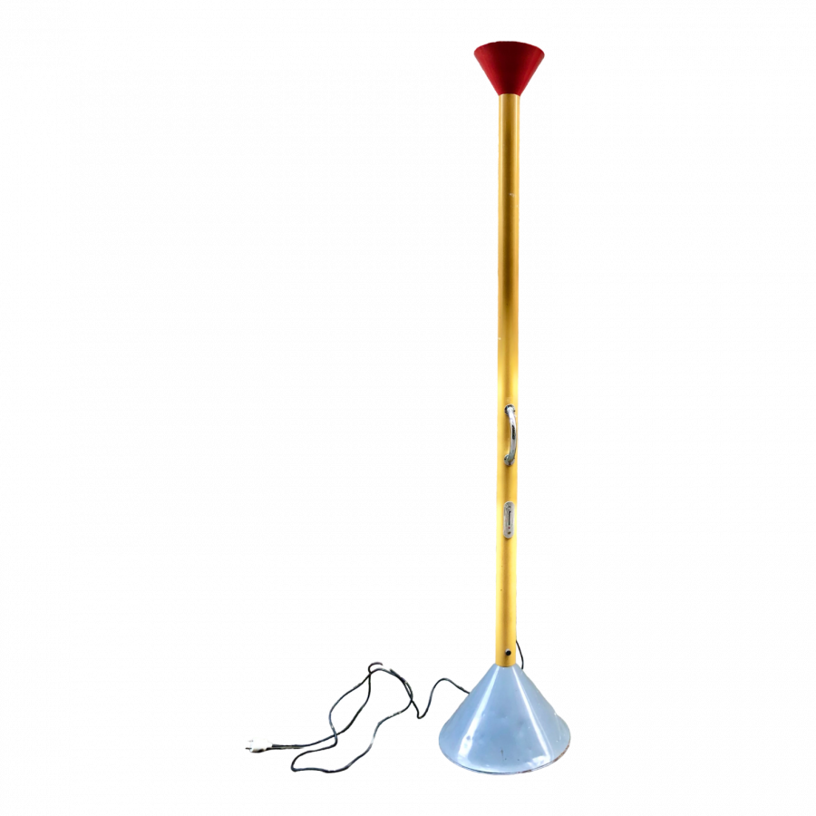 Rare lampadaire d'Ettore Sottsass modèle Callimaco