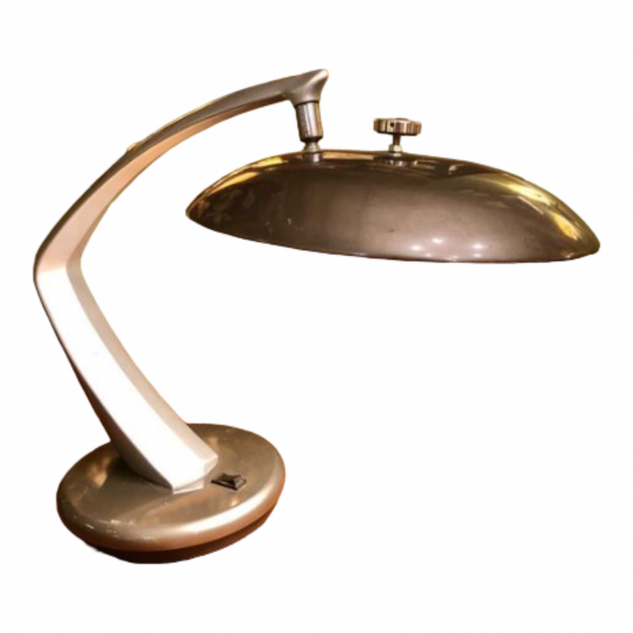 Lampe boomerang des années 60 par Fase