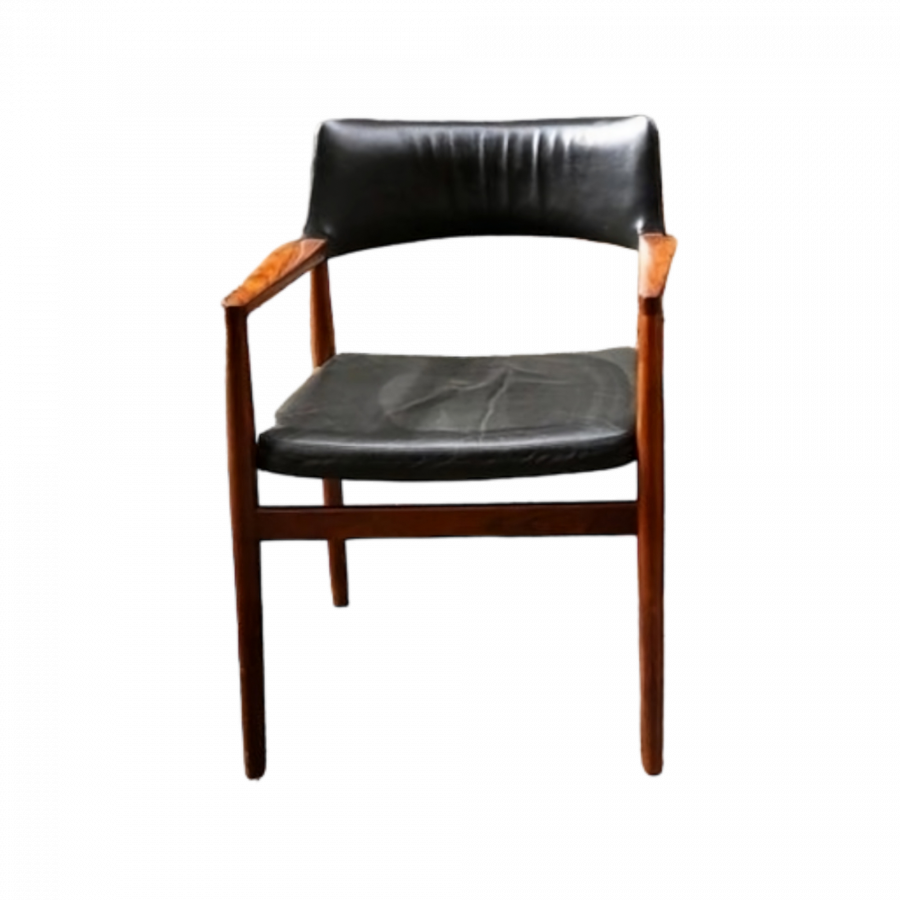 Fauteuil scandinave en Palissandre de Rio