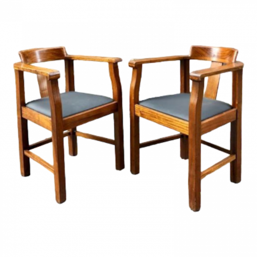 Paire de fauteuils des années 60’