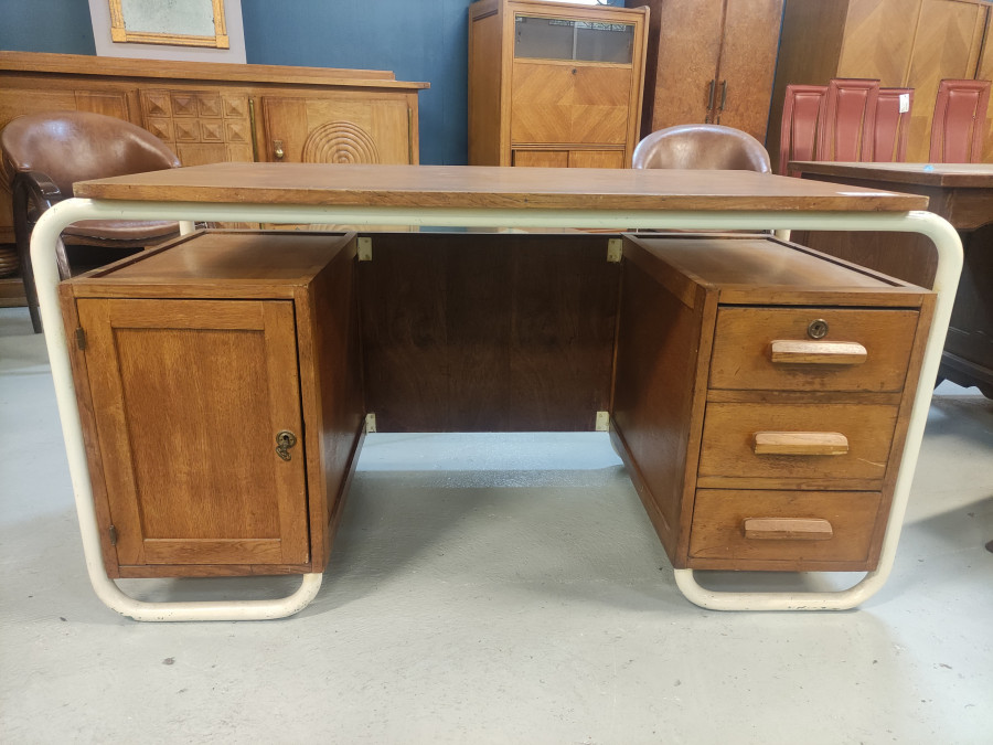 Original Bureau d'instituteur Vintage années 50