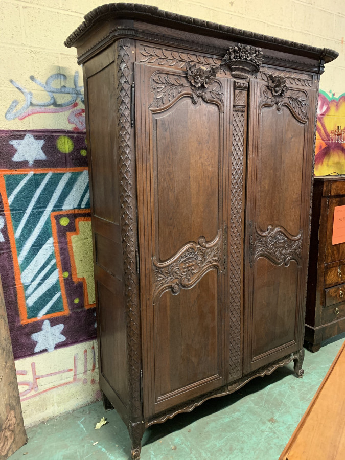 Armoire normande en chêne