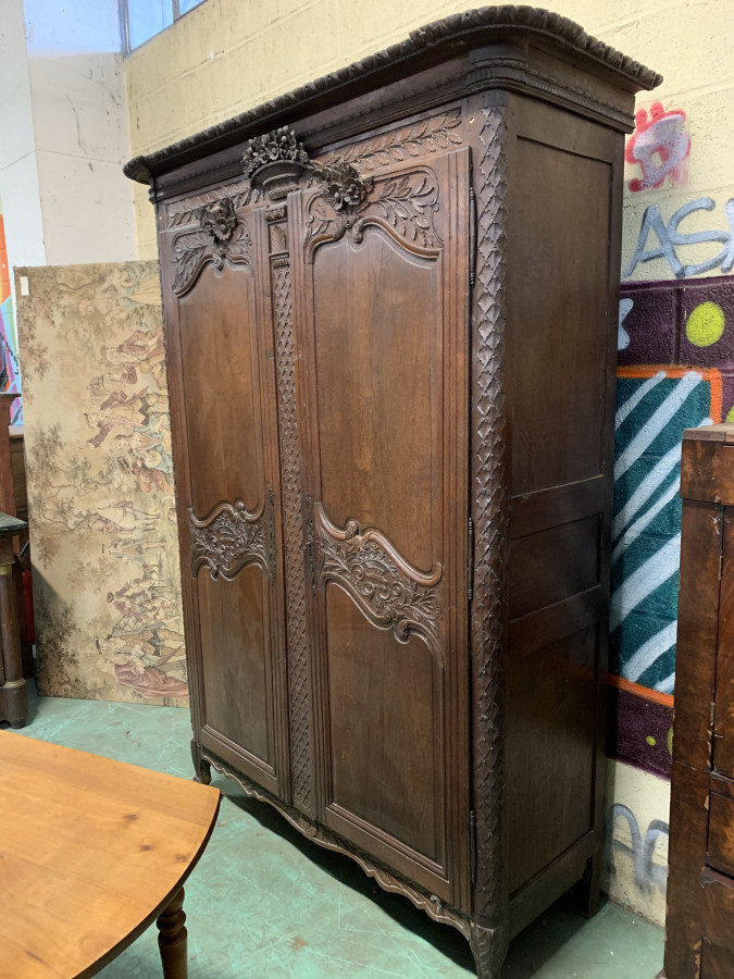 Armoire normande en chêne