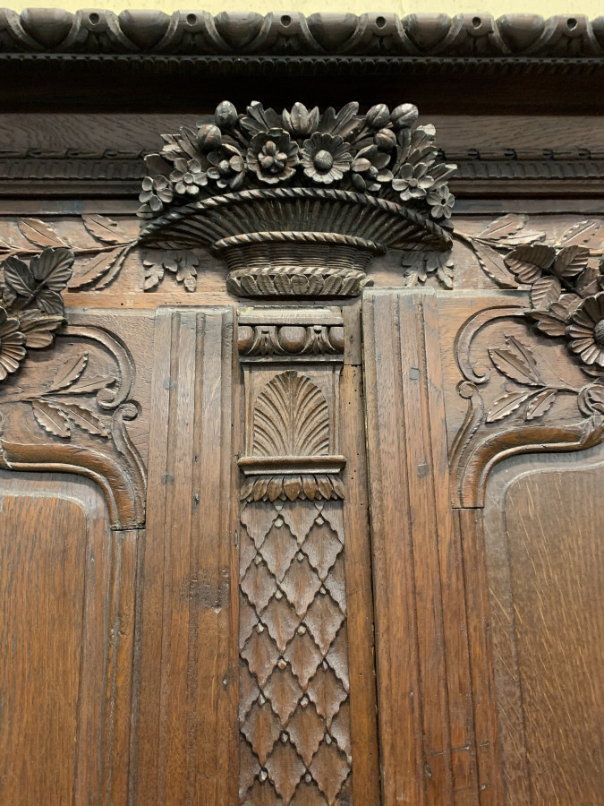 Armoire normande en chêne