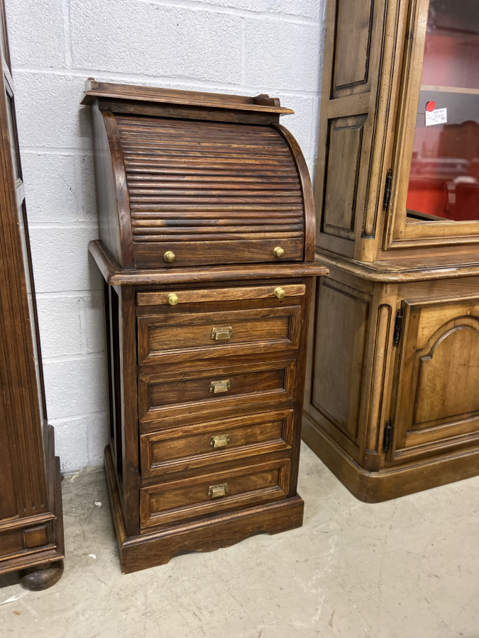 Bureau secrétaire en bois exotique