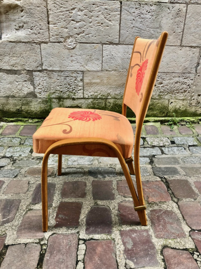 Chaise modèle bow-wood par Steiner