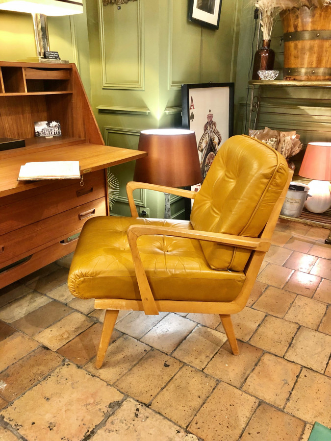 Fauteuil vintage des années 60’