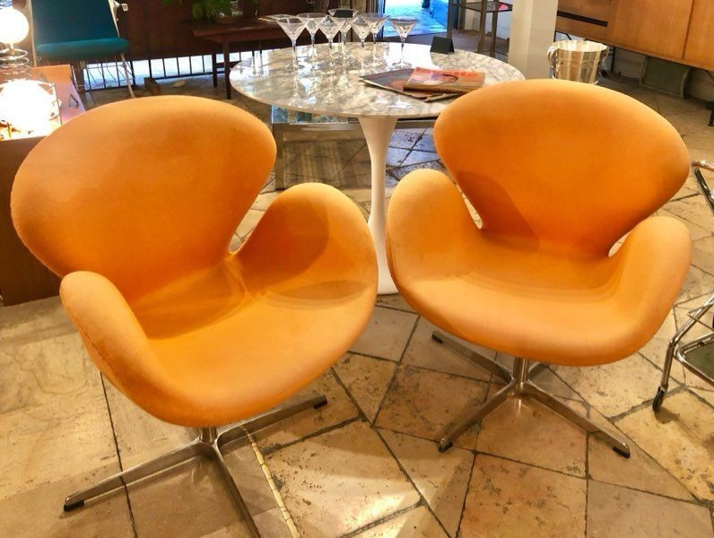 Magnifique paire de fauteuils rétro