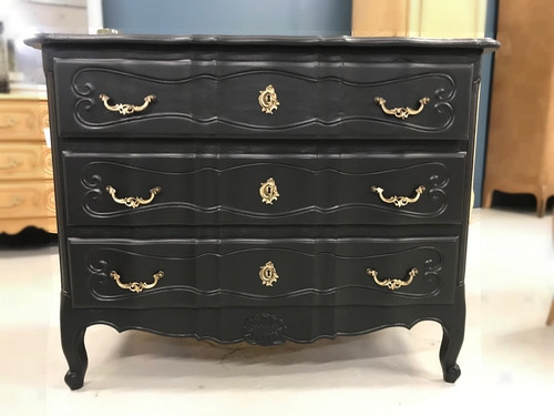 Commode Baroque noire