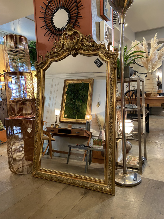 Magnifique miroir époque Napoleon III