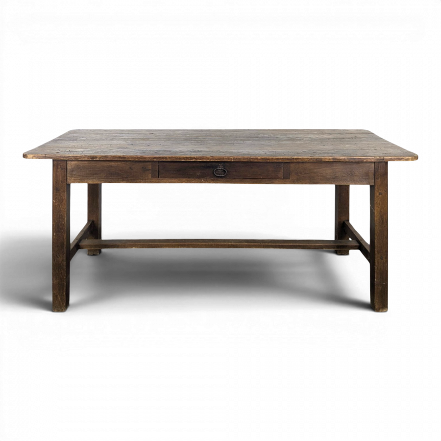Table de ferme en chêne massif